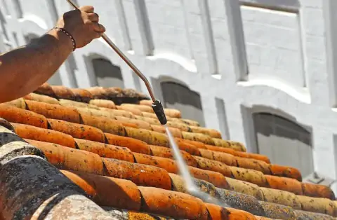 Nettoyage de toitures - Briantes